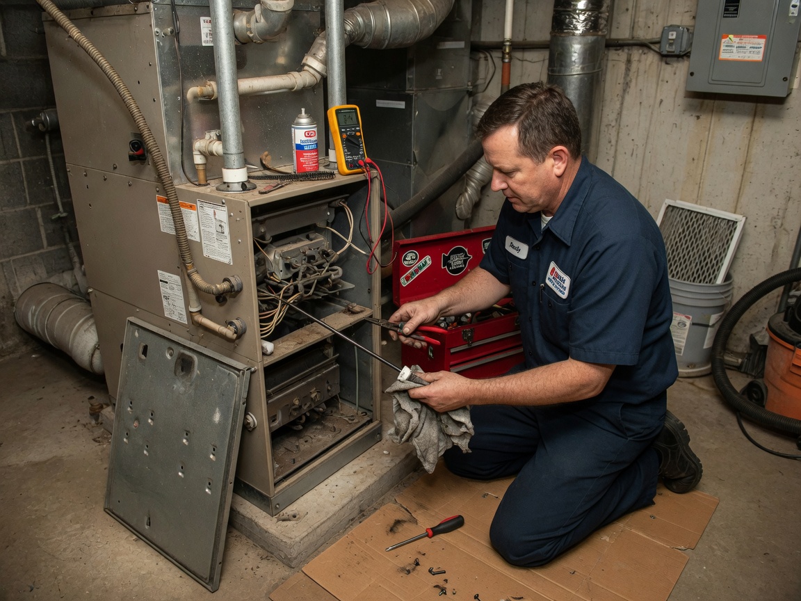 Furnace Flame Sensor Repair in Muncie, IN