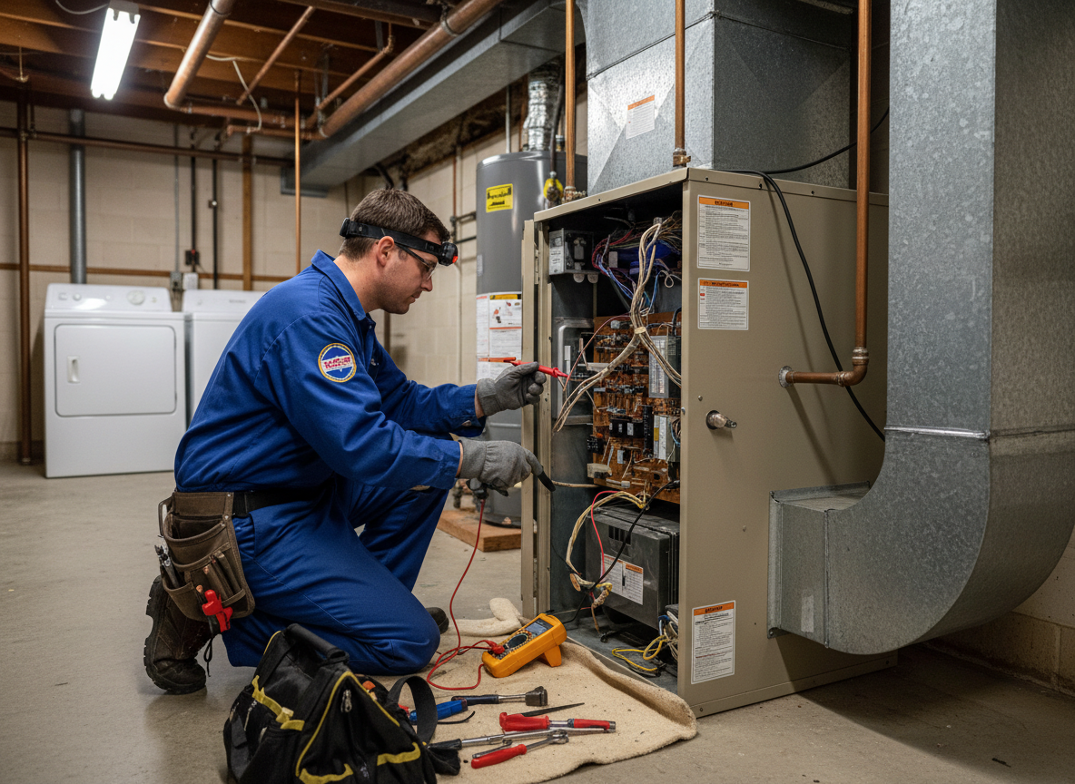 Furnace Repair in Furnace Repair in Downtown Muncie